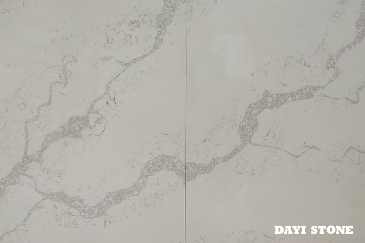 Calacatta Leon White Quartz - Dayi Stone